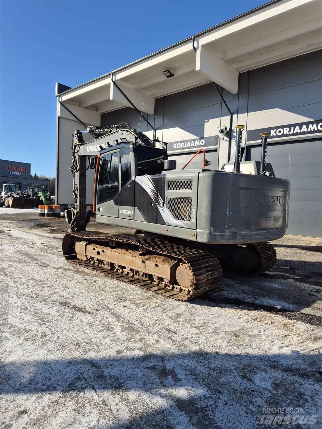 Volvo EC220EL Beltegraver