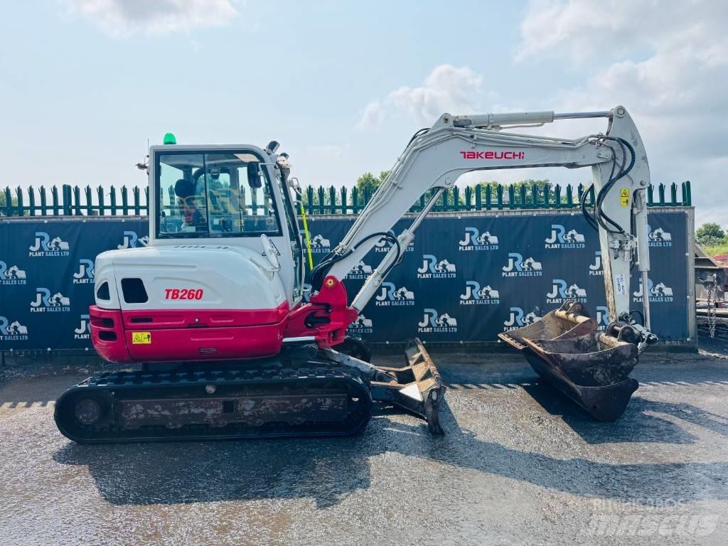 Takeuchi TB 260 Minigravere <7t