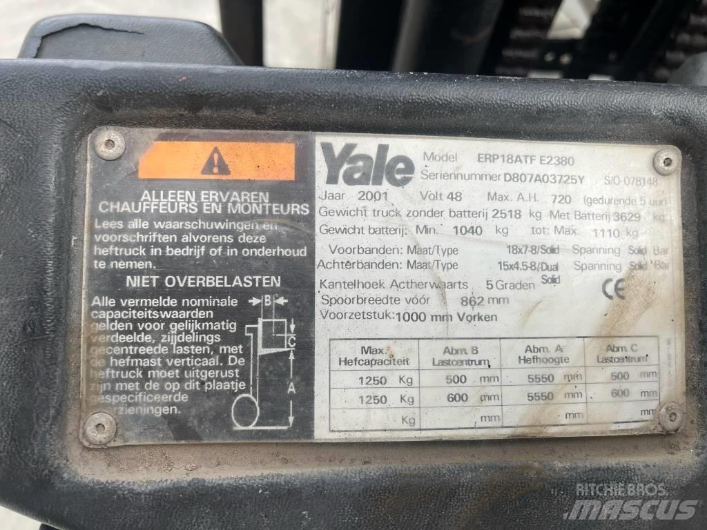 Yale ERP 18 ATF Elektriske trucker