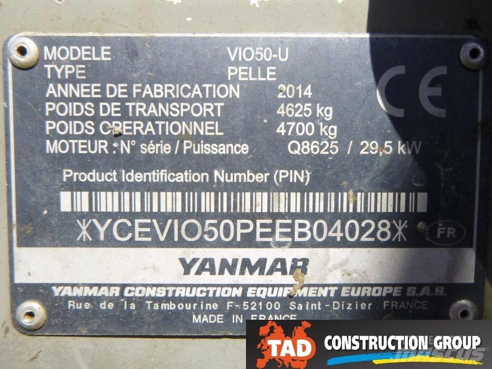 Yanmar Vio 50 U Minigravere <7t