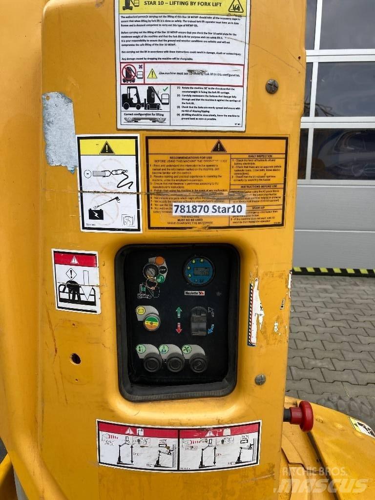 Haulotte Star 10 Teleskop bomlifter