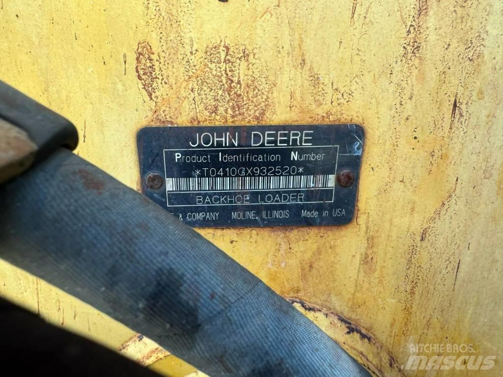 DEERE 410G Traktorgravere