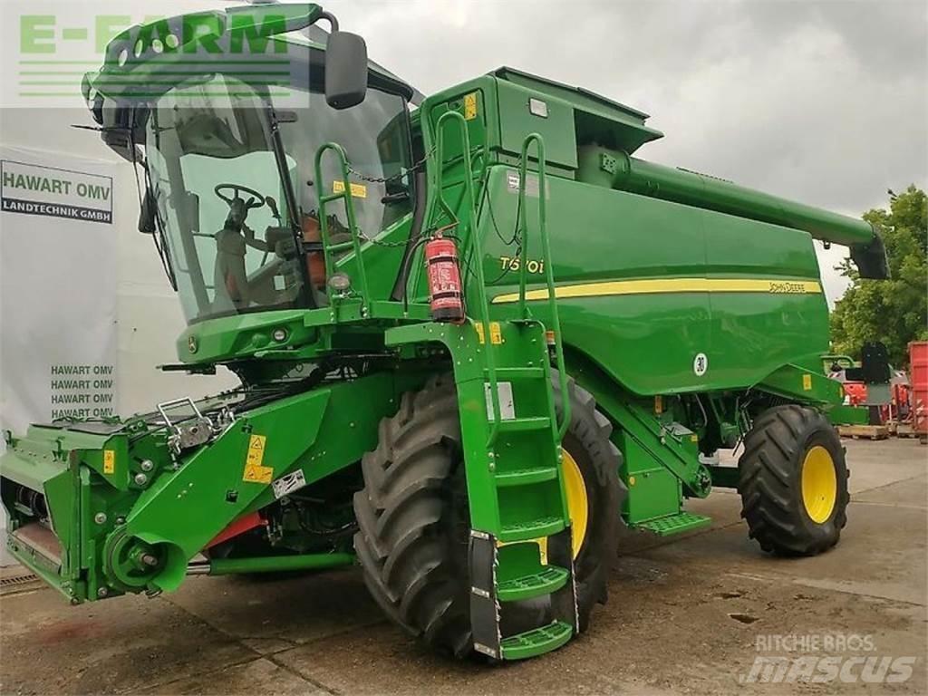 John Deere t670 Skurtreskere
