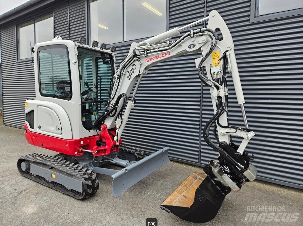 Takeuchi TB 225 Minigravere <7t