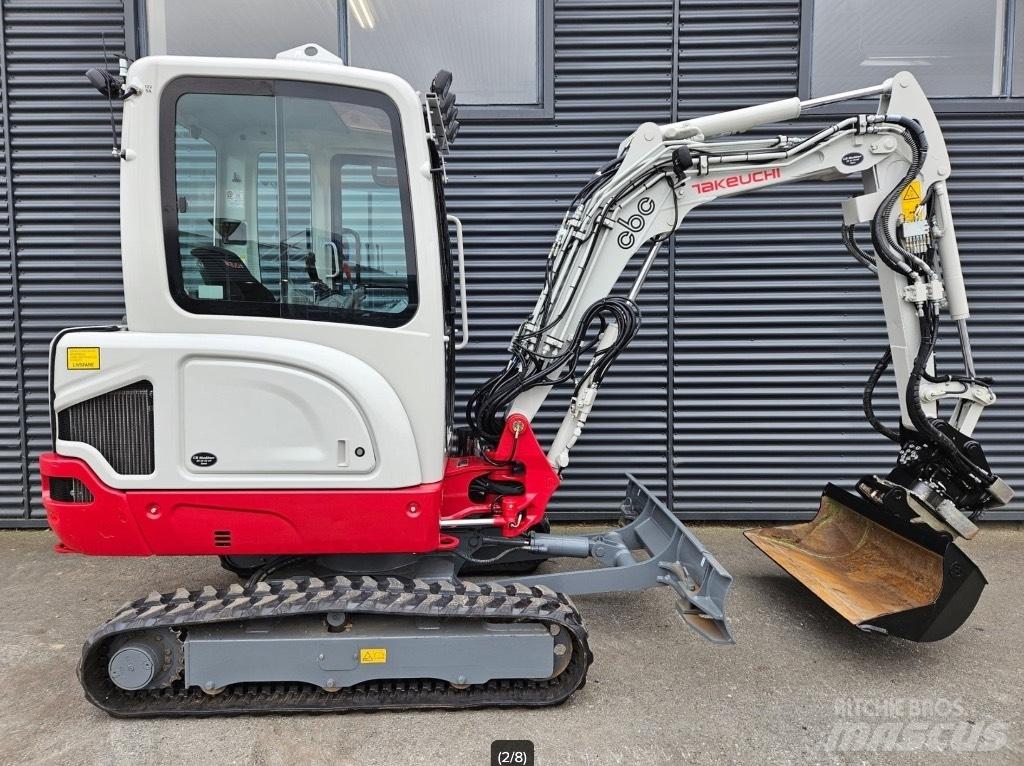 Takeuchi TB 225 Minigravere <7t
