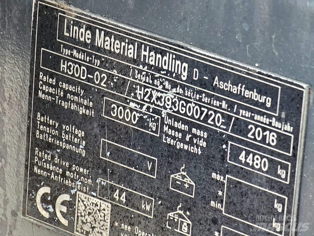 Linde H30D-02 Diesel Trucker