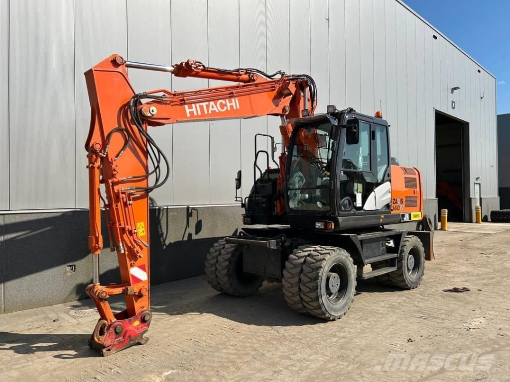 Hitachi ZX 140 W-5B Hjulgravere
