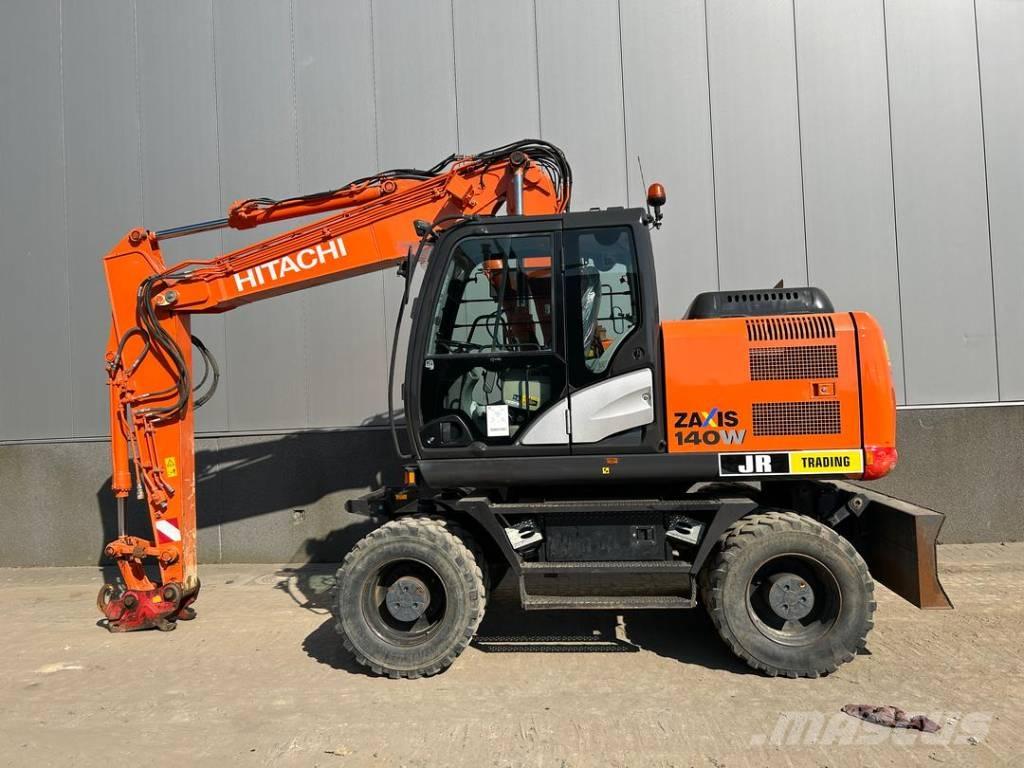 Hitachi ZX 140 W-5B Hjulgravere