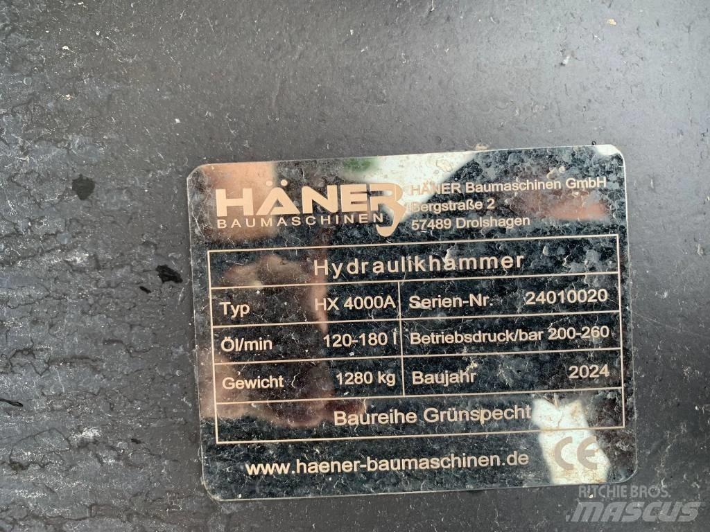  Haner HX4000A NEW Hydrauliske hammere