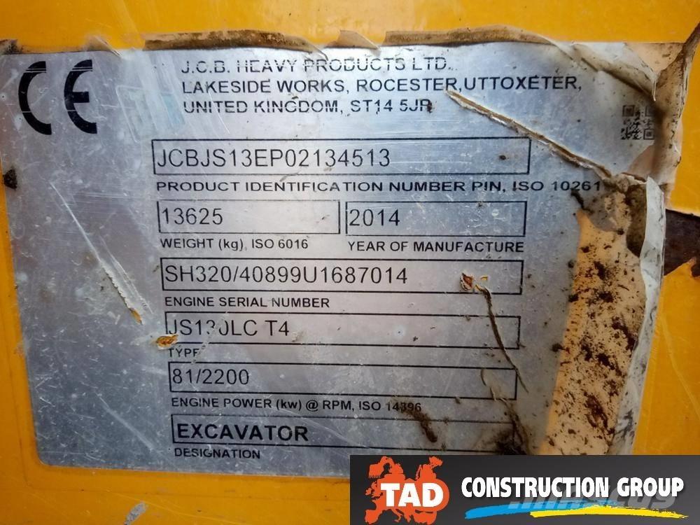 JCB JS 130 LC Beltegraver