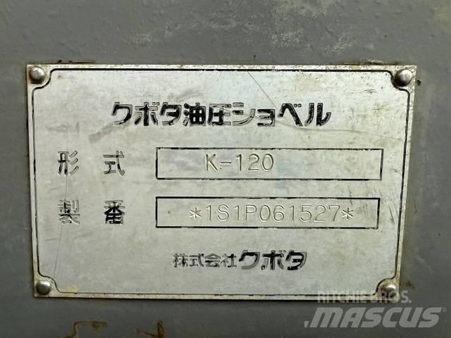 Kubota K-120 Beltegraver