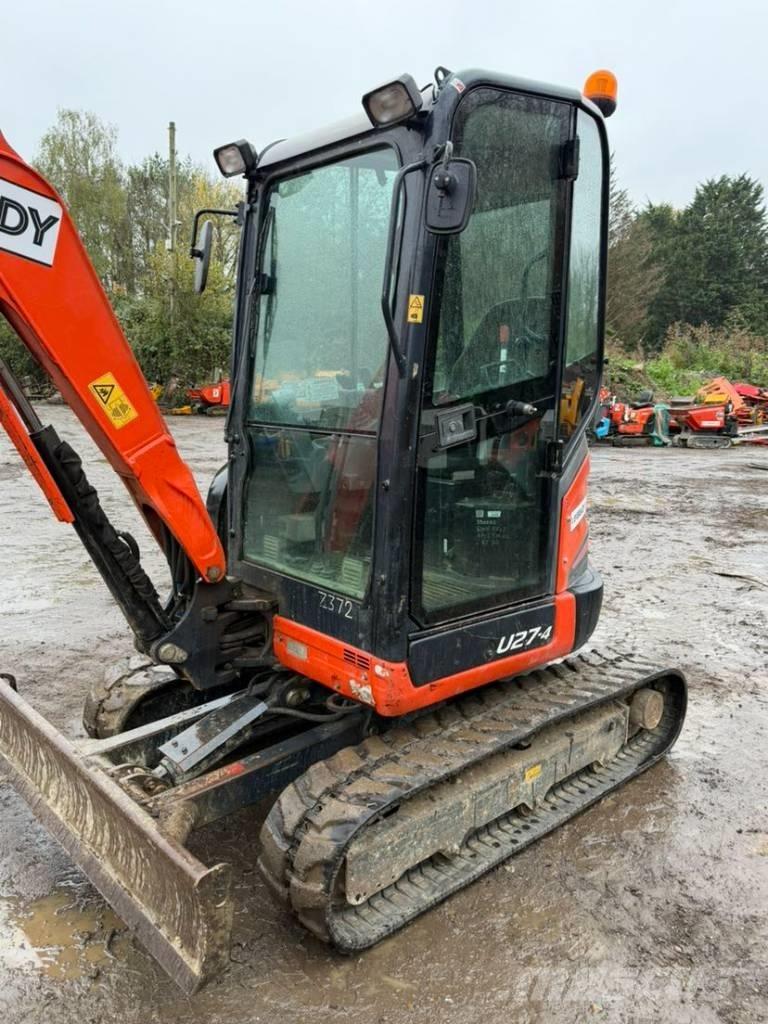 Kubota U 27-4 Minigravere <7t