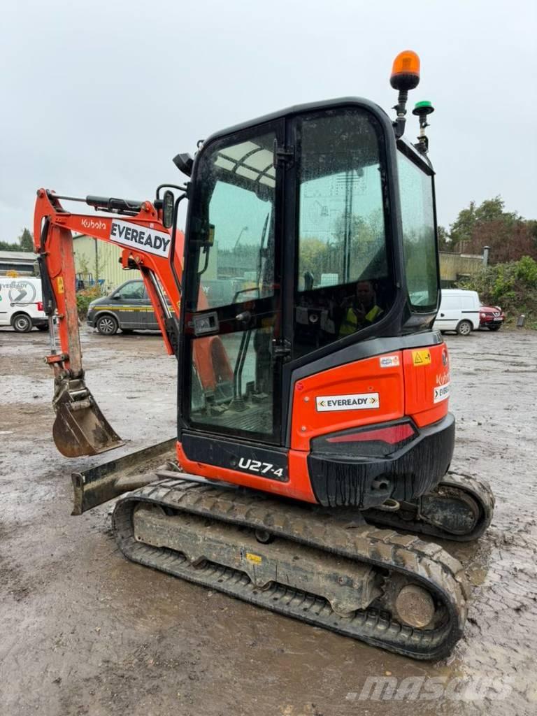Kubota U 27-4 Minigravere <7t