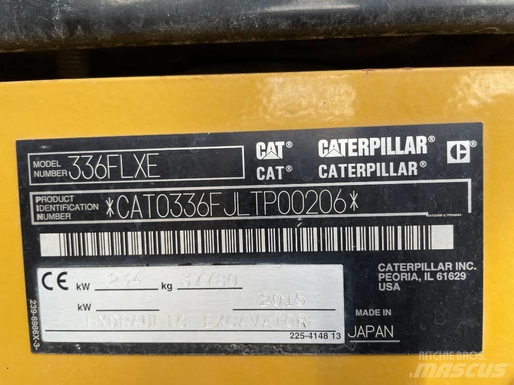 CAT 336 FLXE Beltegraver