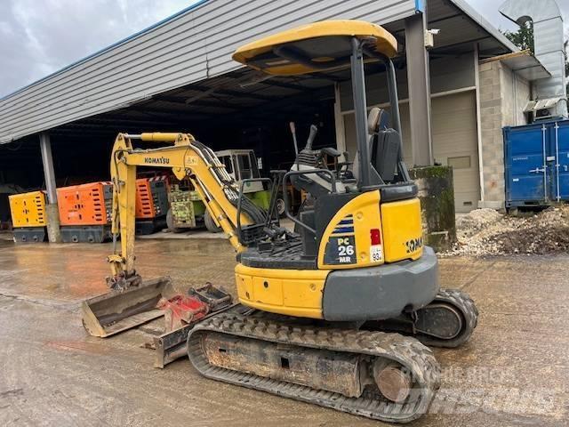 Komatsu PC 26 MR-3 Minigravere <7t