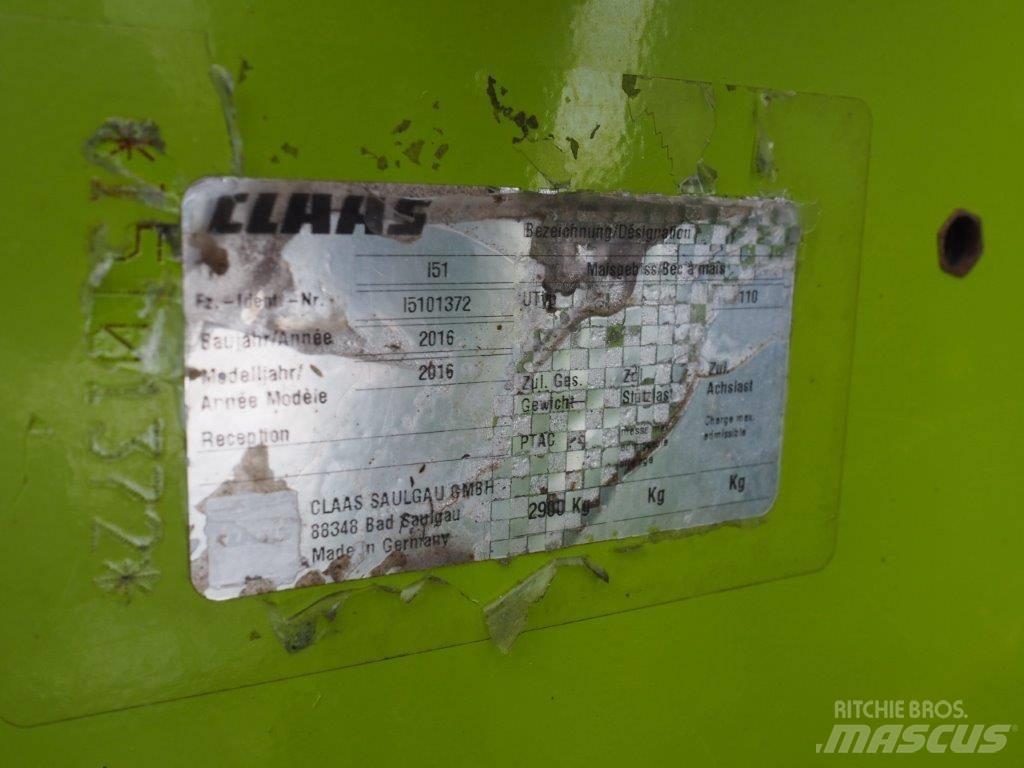 CLAAS Orbis 600SD Høy- og fôrmaskintilbehør