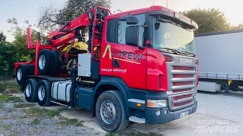 Scania R500 Tømmerbiler
