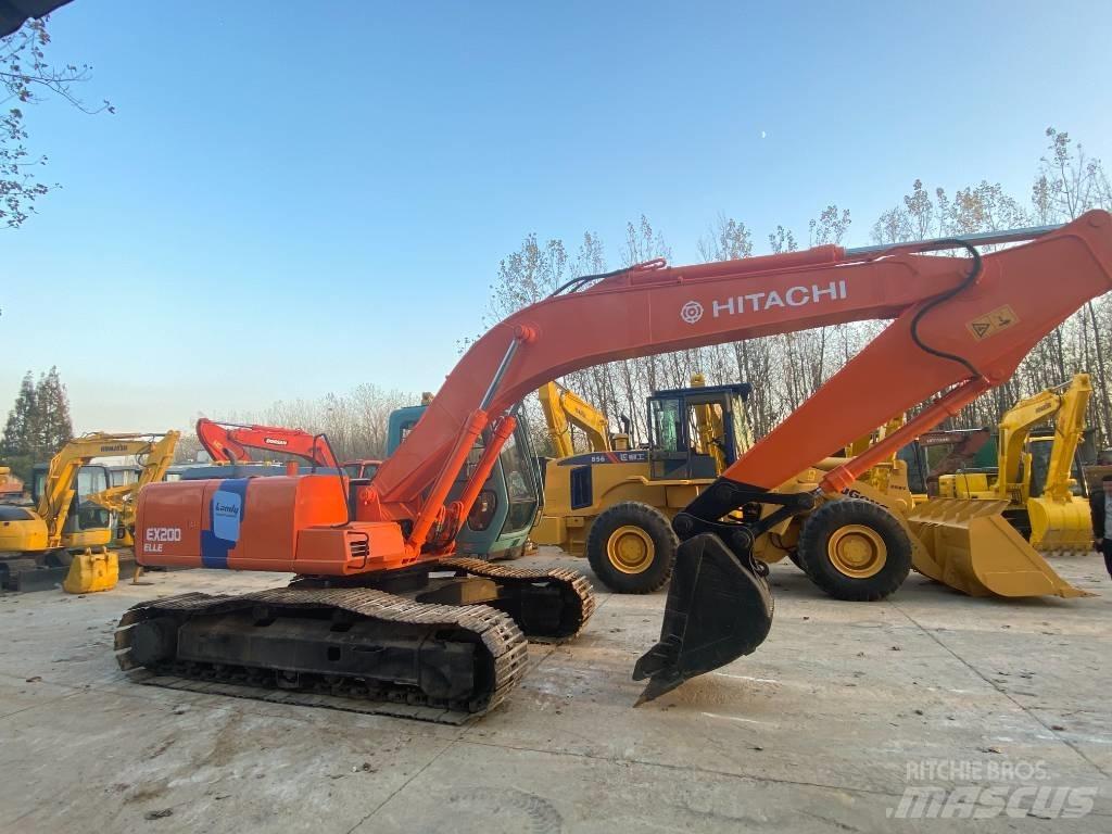 Hitachi EX 200-2 Beltegraver