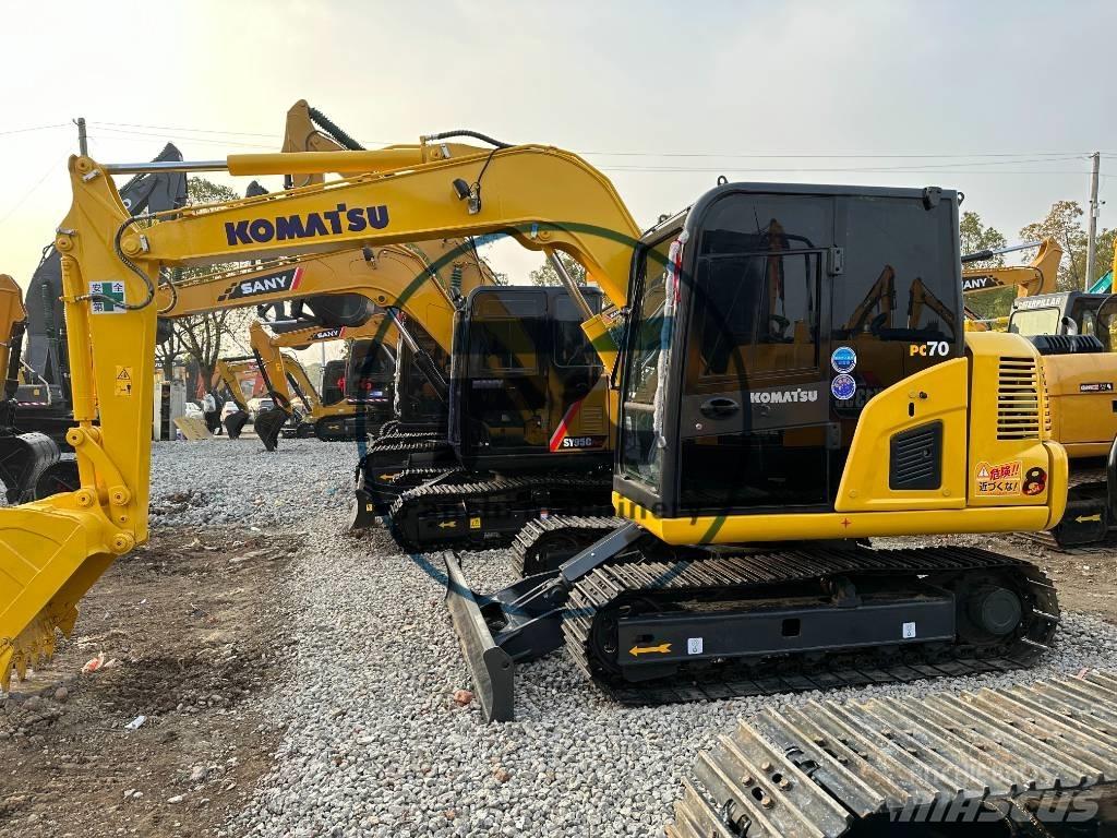 Komatsu PC 70 Minigravere <7t