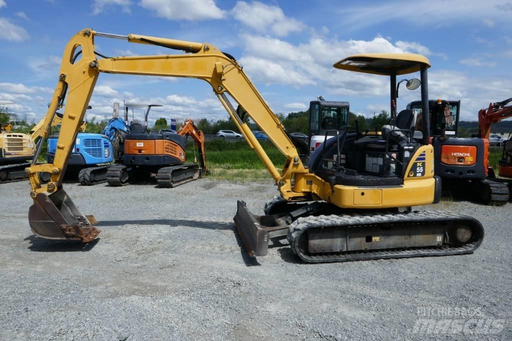 Komatsu PC 55 MR-3 Minigravere <7t