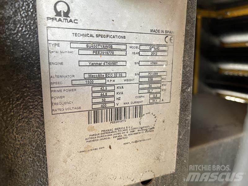 Pramac GSW 45 Diesel Generatorer