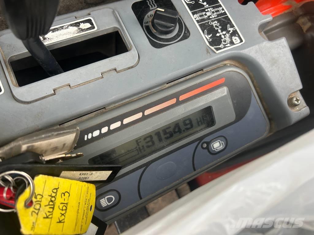 Kubota KX61-3 Minigravere <7t