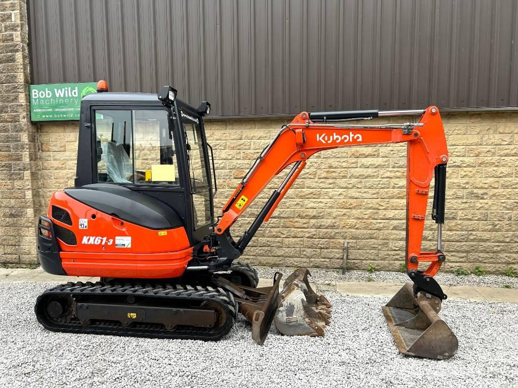 Kubota KX61-3 Minigravere <7t