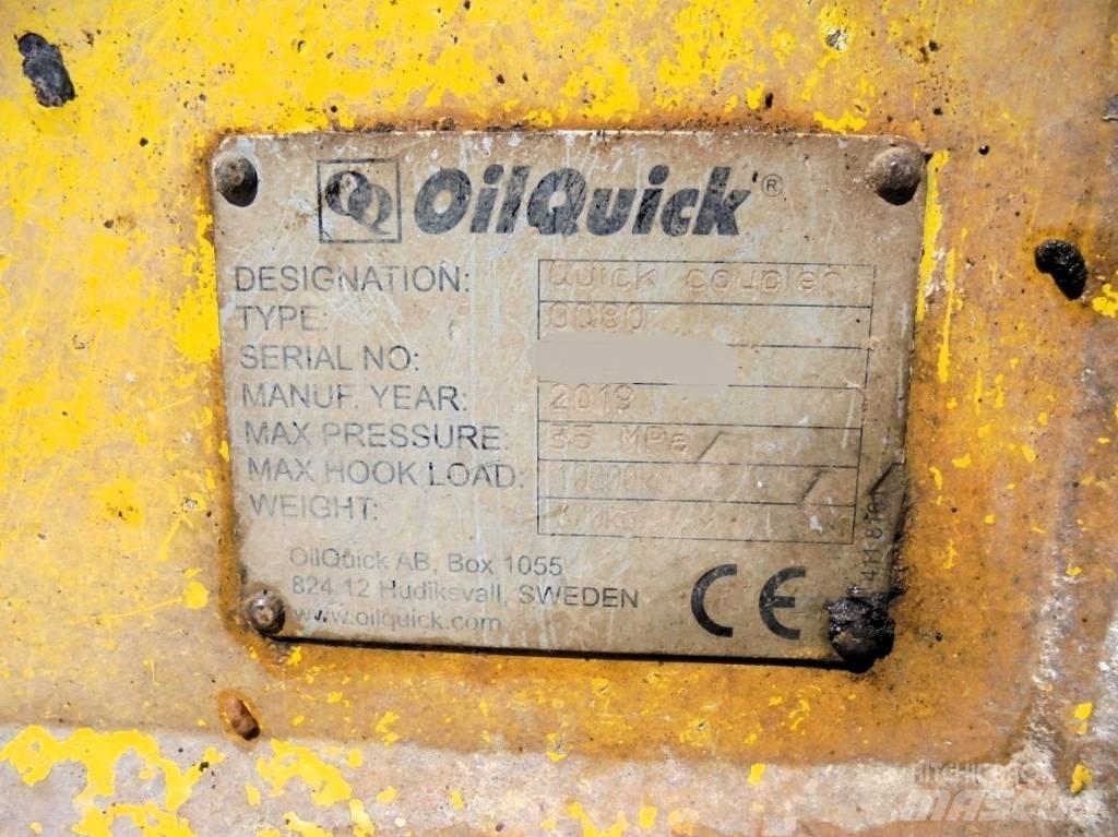 OilQuick SWE OQ 80 Hurtigkoblinger
