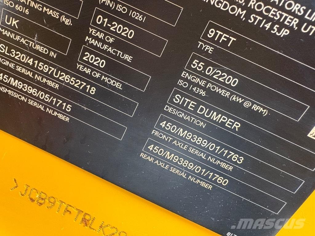 JCB 9TFT Mini dumpere