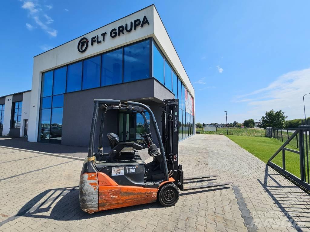 Toyota 8 FBET 18 Elektriske trucker