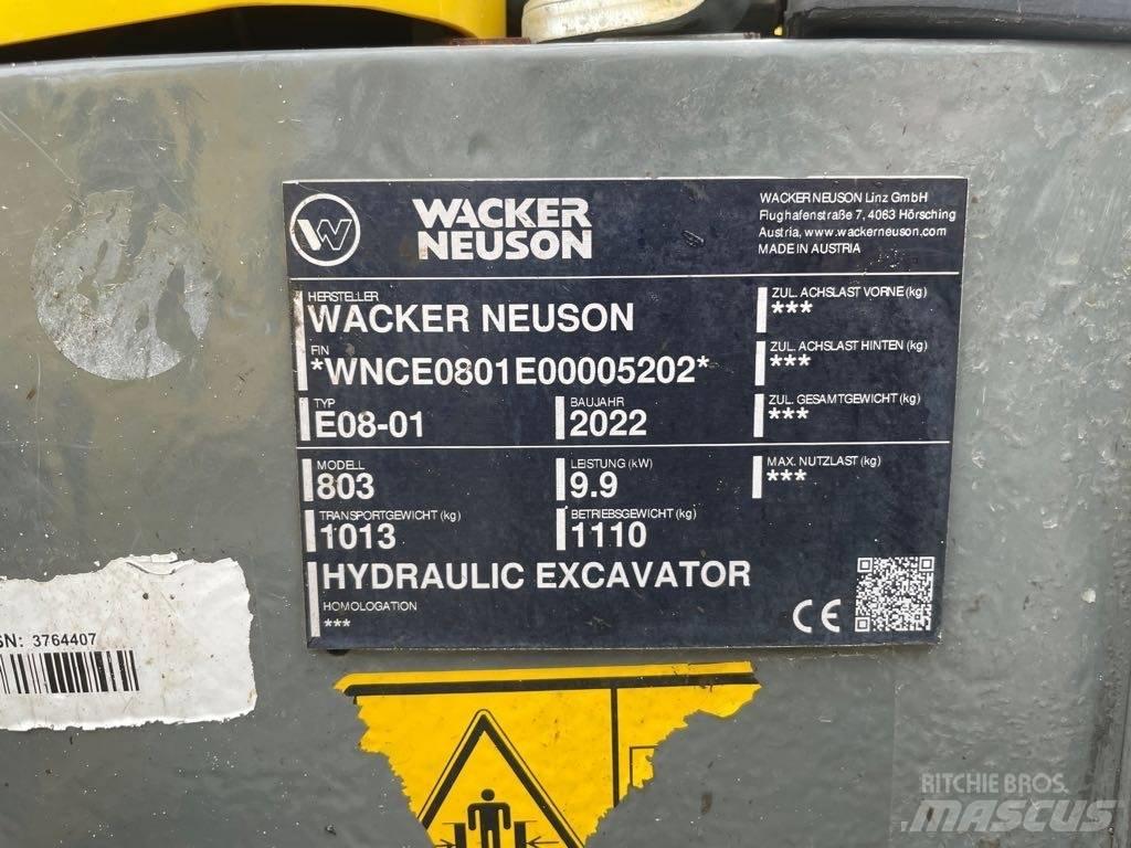 Wacker Neuson 803 Beltegraver