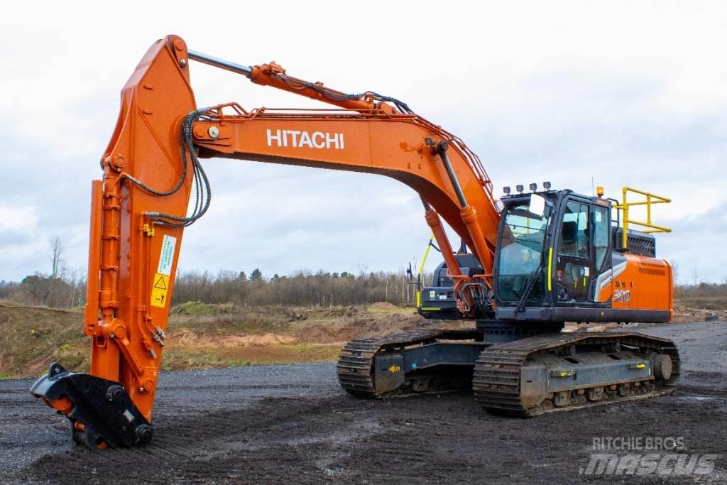Hitachi ZX300LC-7 Beltegraver