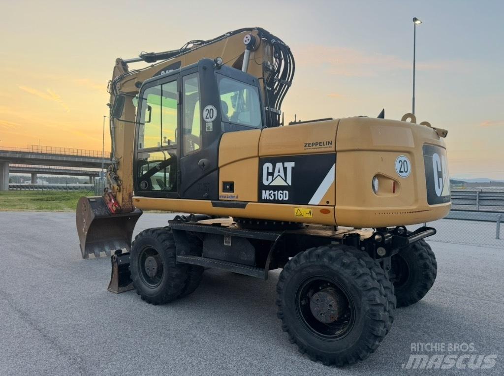 CAT M 316 D Hjulgravere