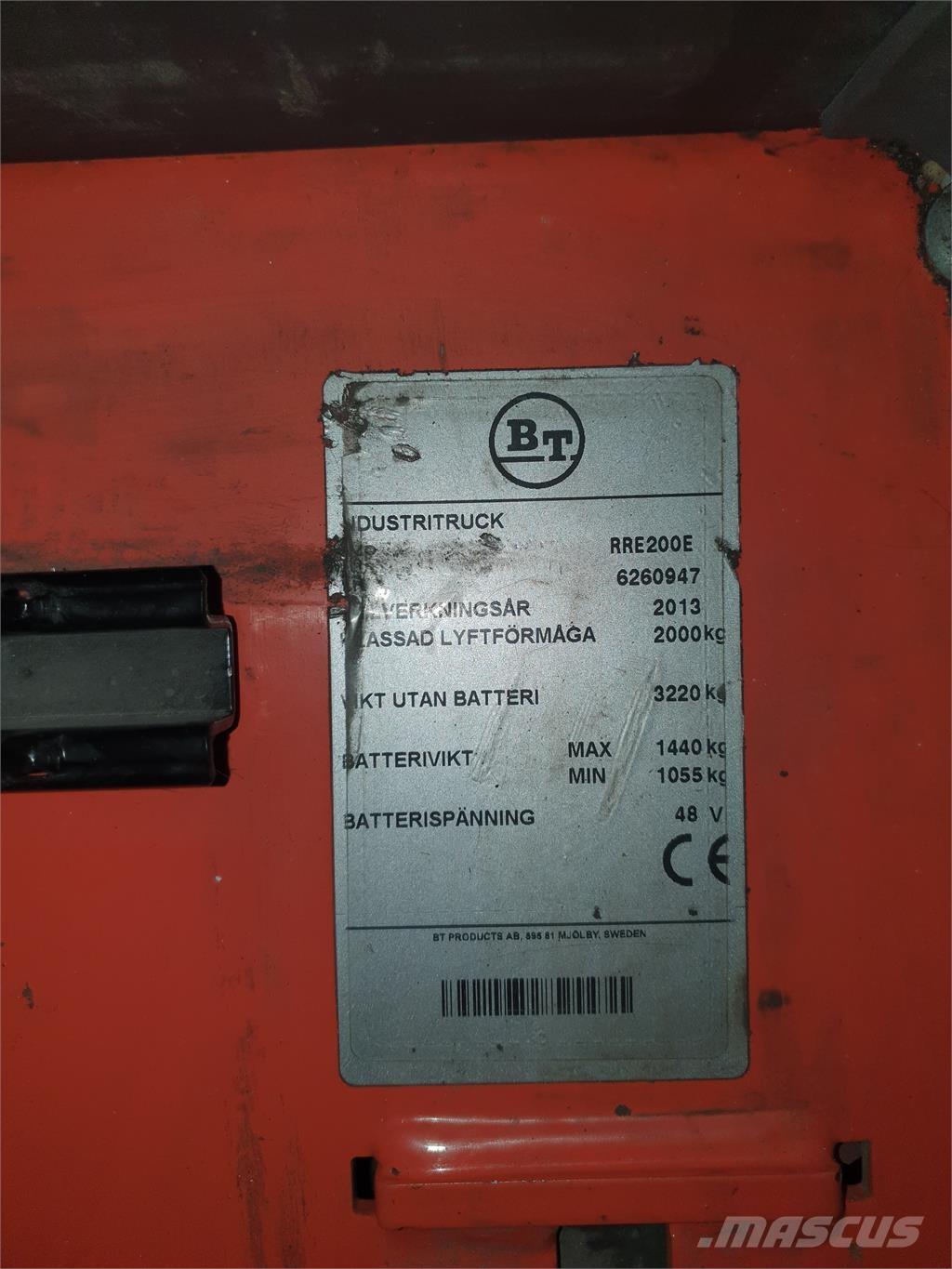 BT RRE200E Skyvemasttruck