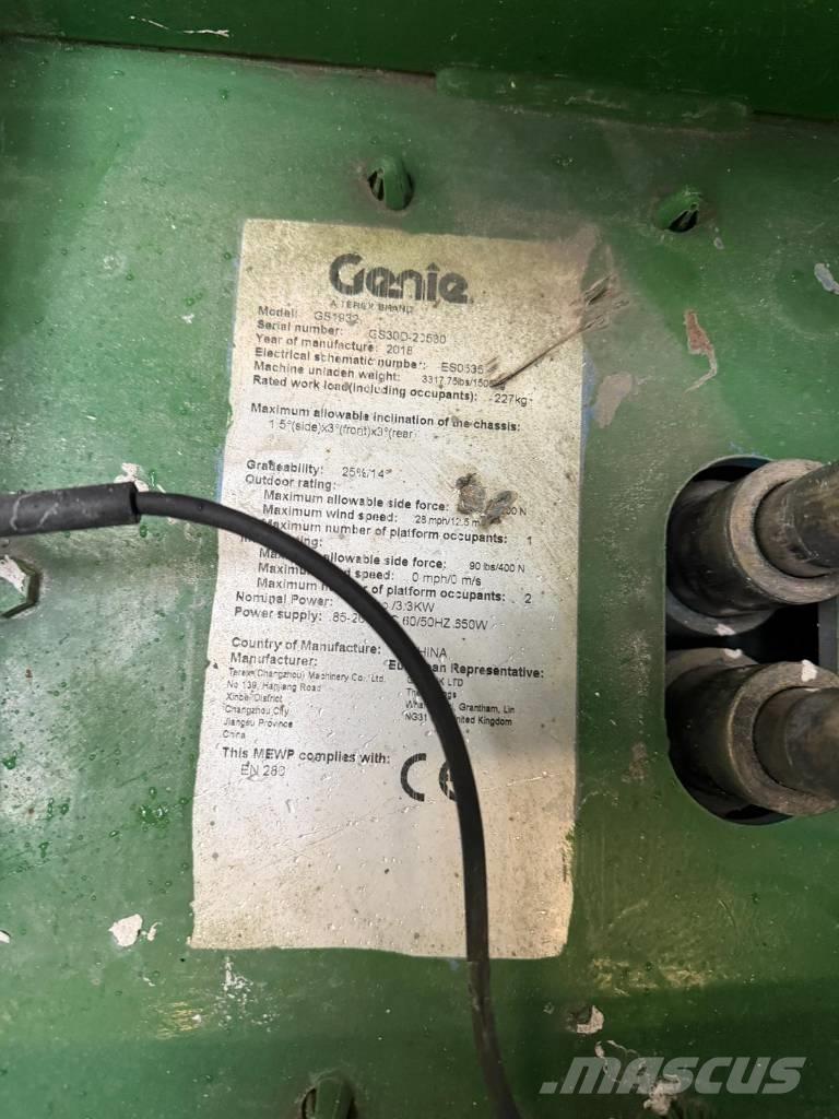 Genie GS 1932 Sakselifter