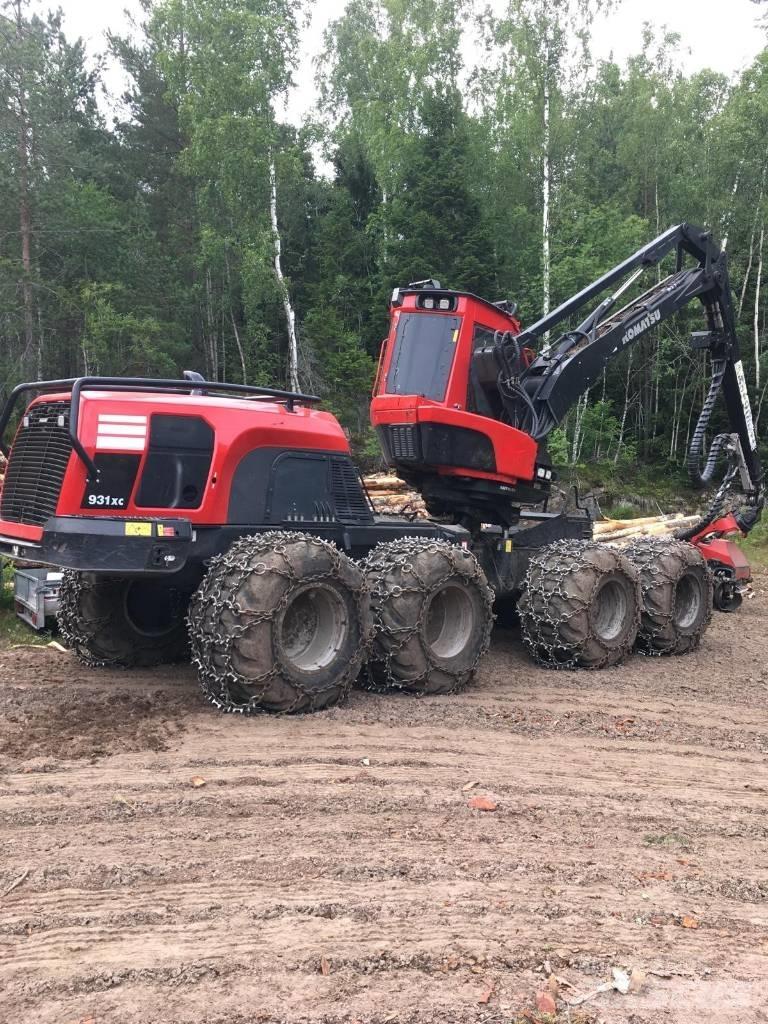 Komatsu 931 XC Hogstmaskiner