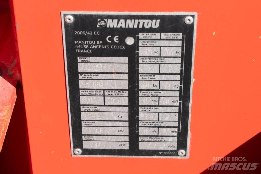 Manitou AETJ 150 Leddede bomlifter