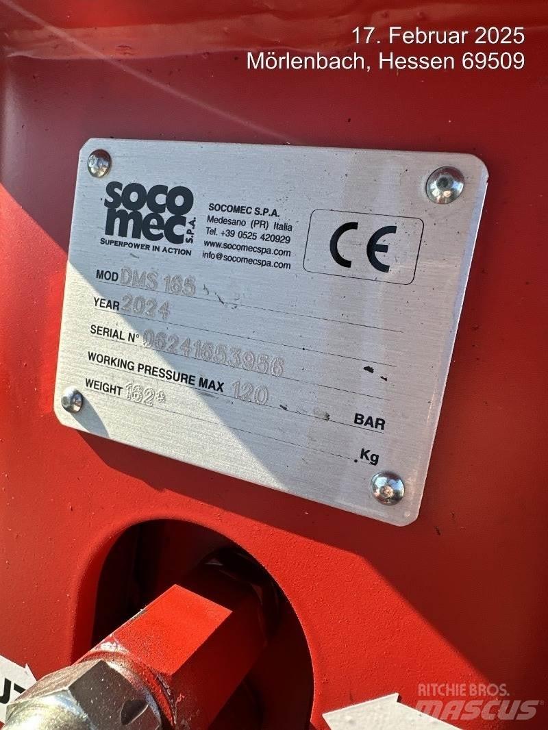 Socomec DMS165 Hydrauliske pælehammere
