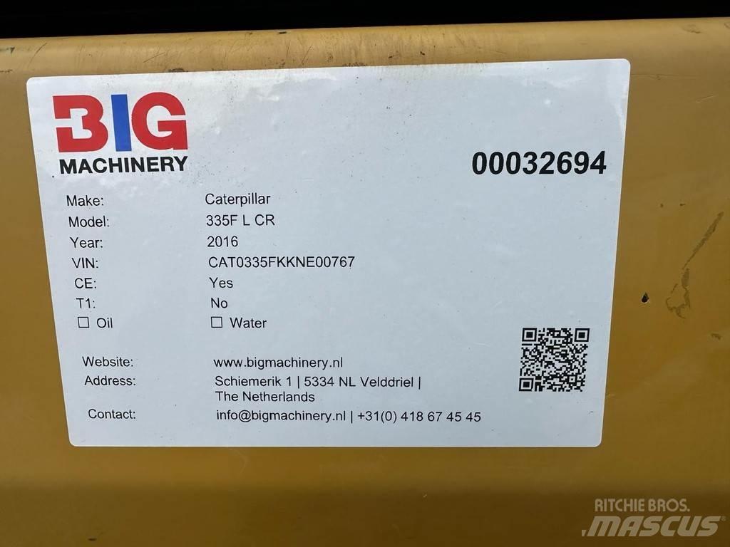 CAT 335F L CR Beltegraver