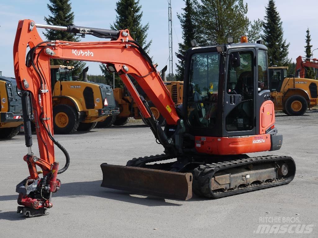 Kubota U 57-4 Minigravere <7t