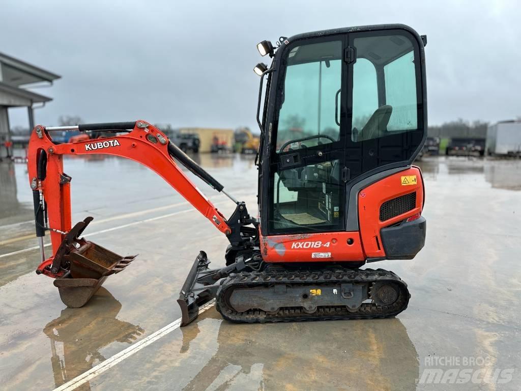 Kubota KX 018-4 Minigravere <7t