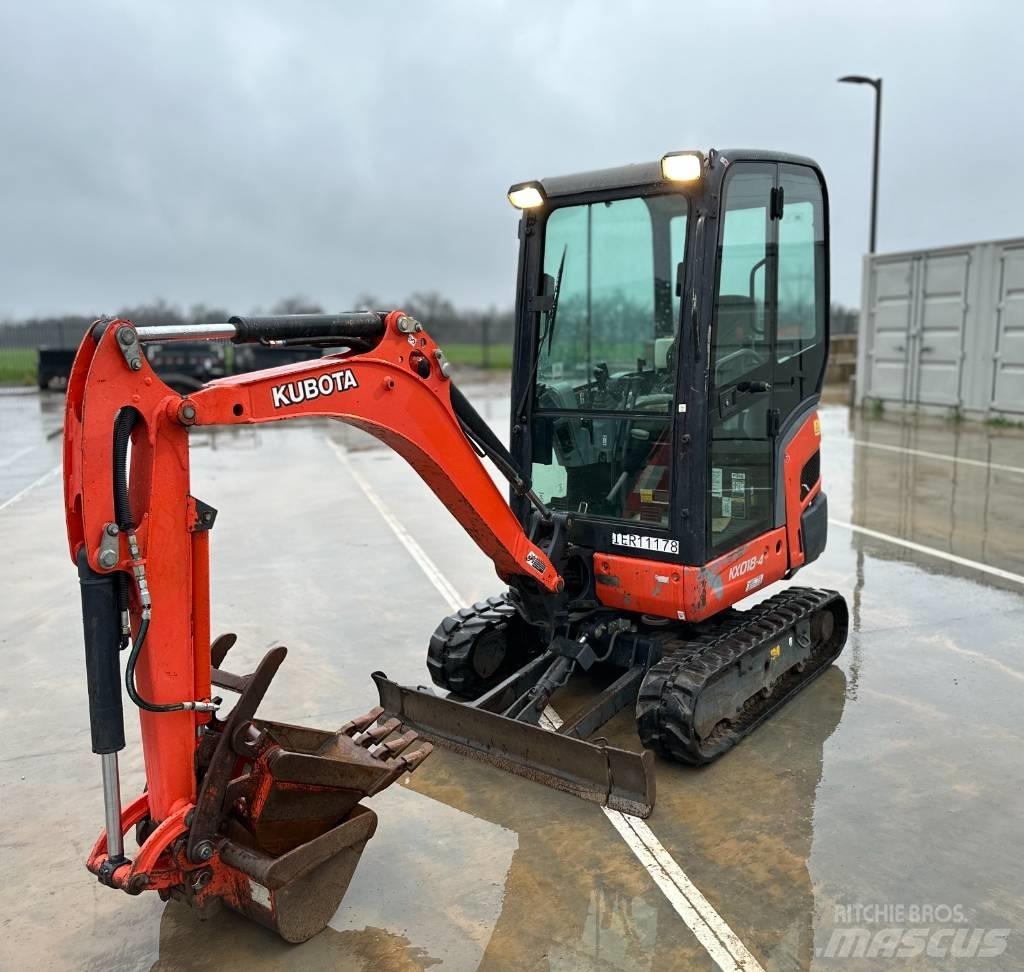 Kubota KX 018-4 Minigravere <7t