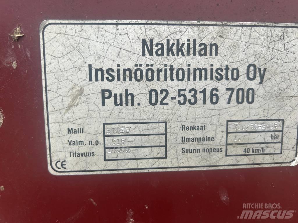 Palmu 14m3 Slamtanker