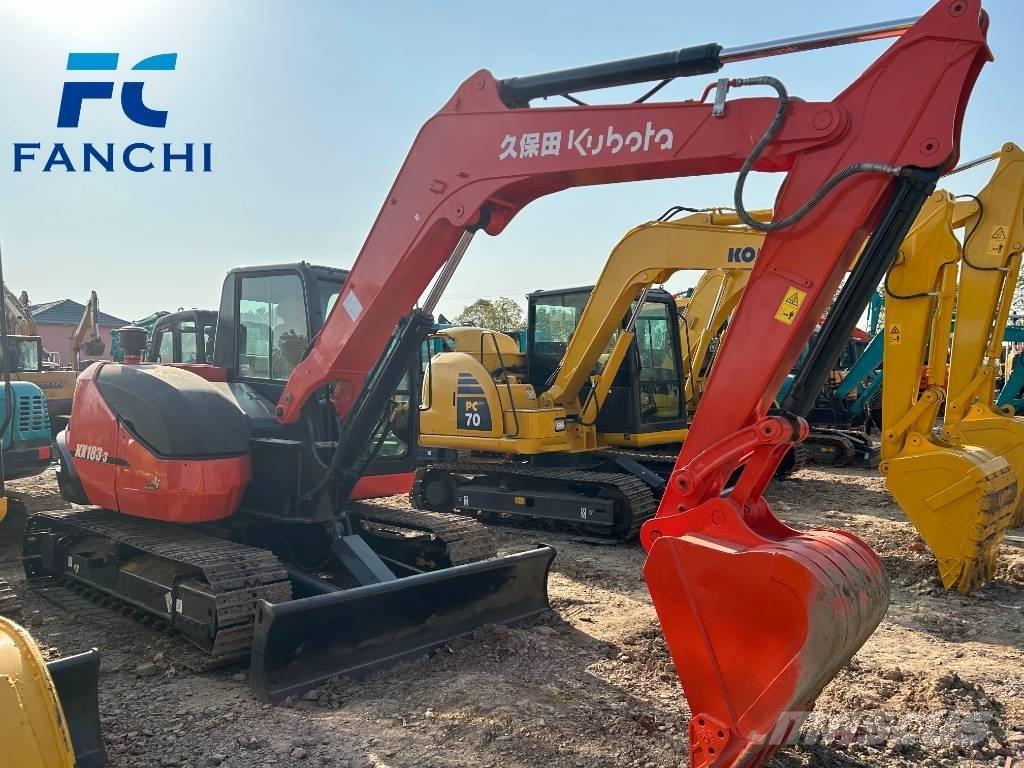 Kubota kx163 Beltegraver