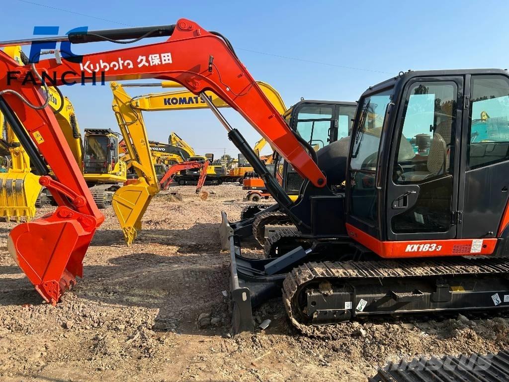 Kubota kx163 Beltegraver