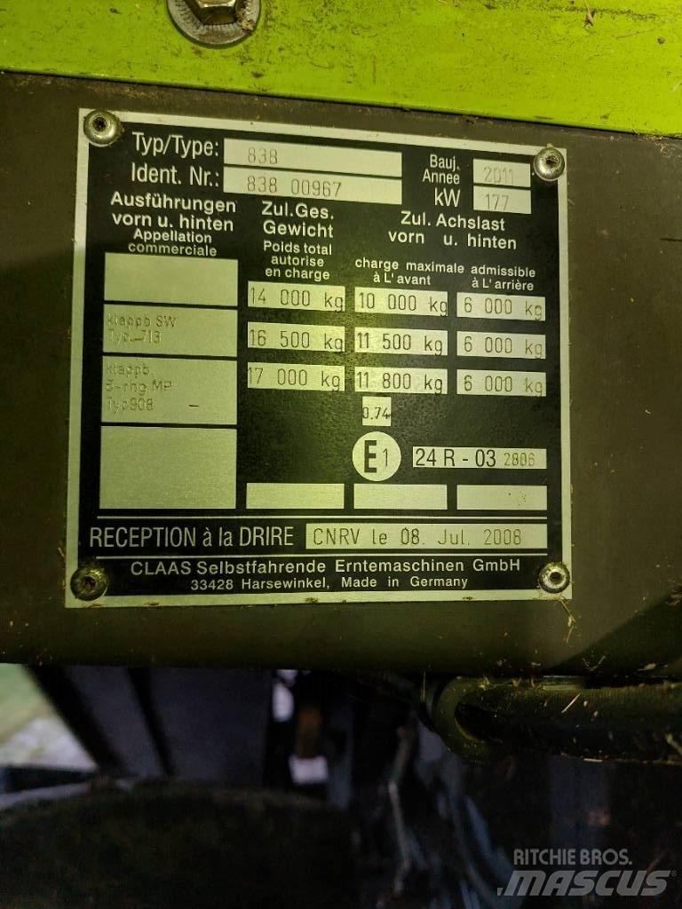 CLAAS Tucano 430 Skurtreskere