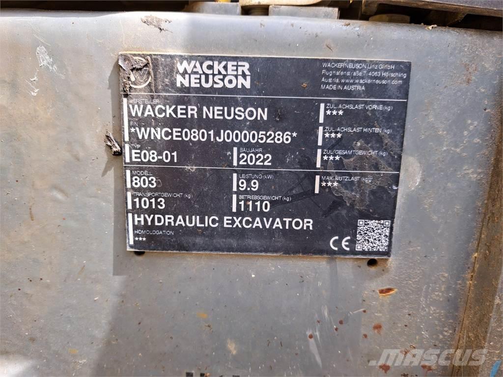 Wacker Neuson 803 Beltegraver