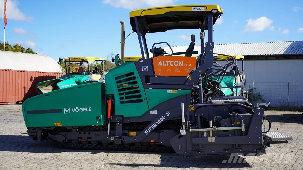 Vögele SUPER 1800-3I Asfaltutleggere