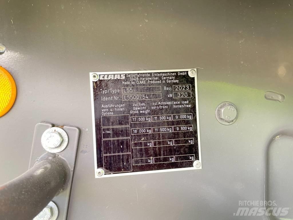 CLAAS TRION 750 Skurtreskere