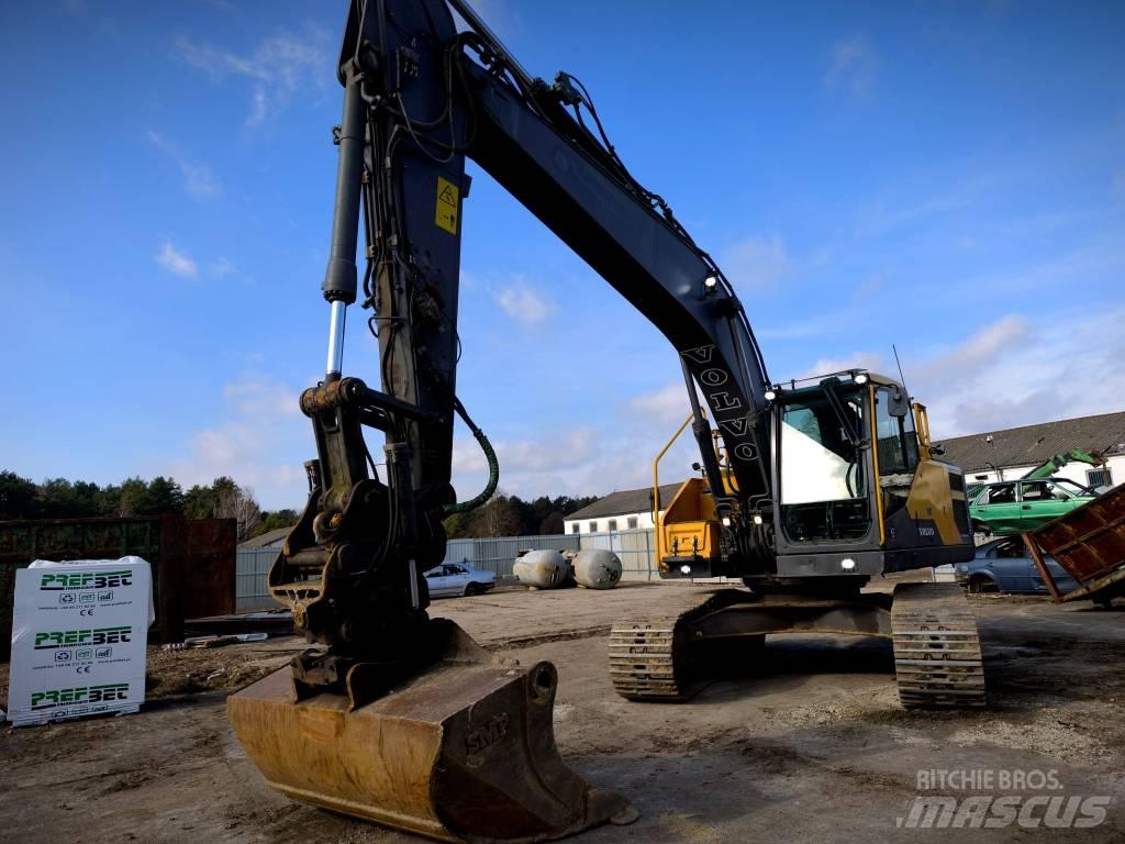 Volvo EC220EL Beltegraver